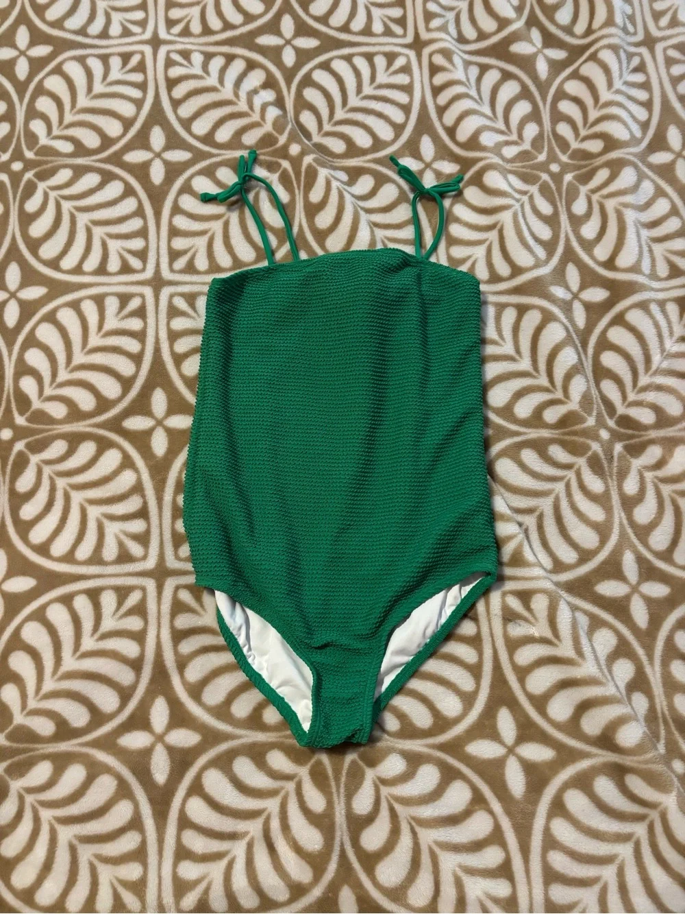 Classic Green Girls' One-Piece Swimsuit - Kids Swim